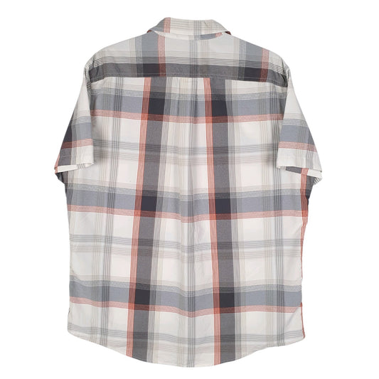 Mens White Eddie Bauer Hiking  Shirt