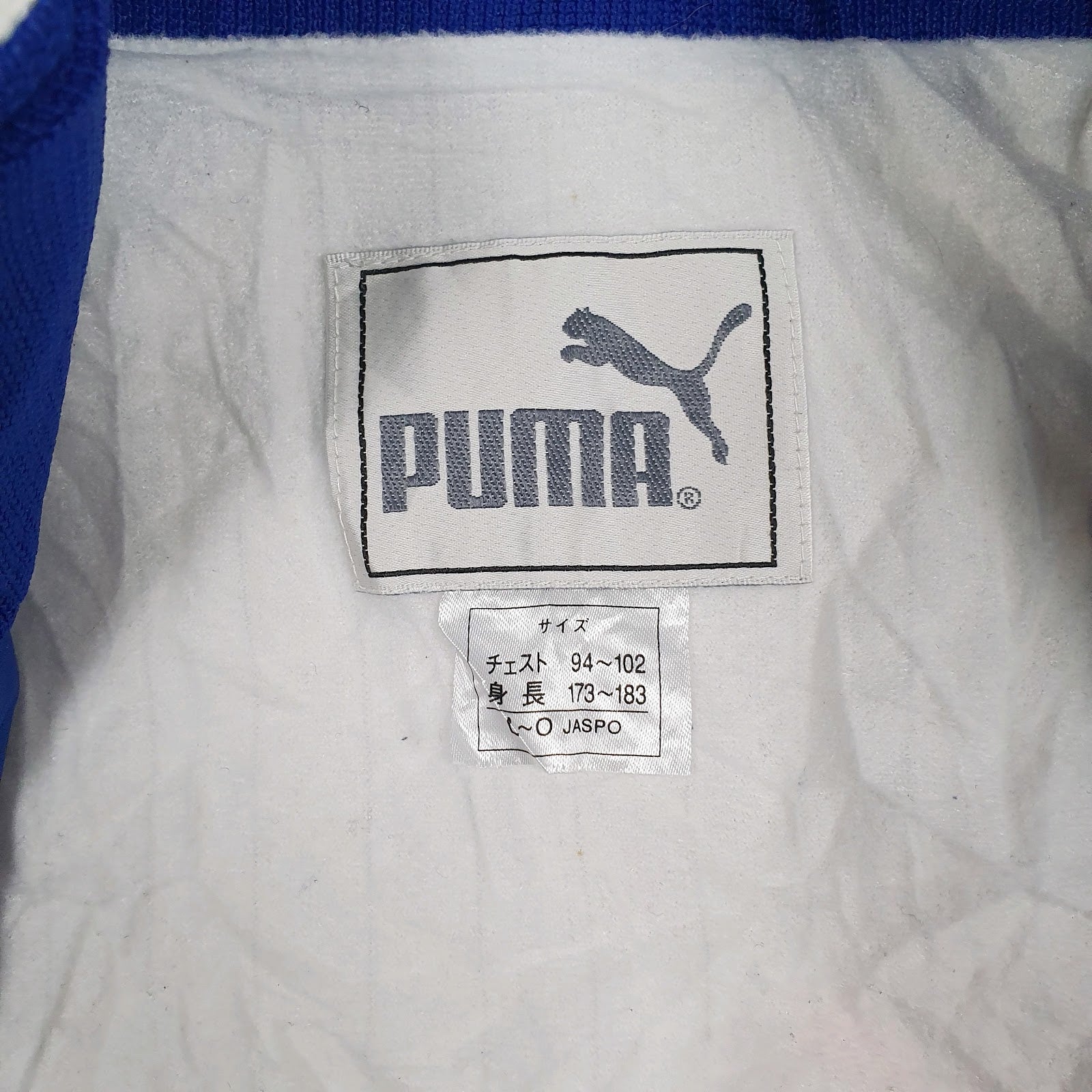 Mens Blue Puma   Coat