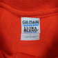Mens Orange Gildan   Polo Shirt
