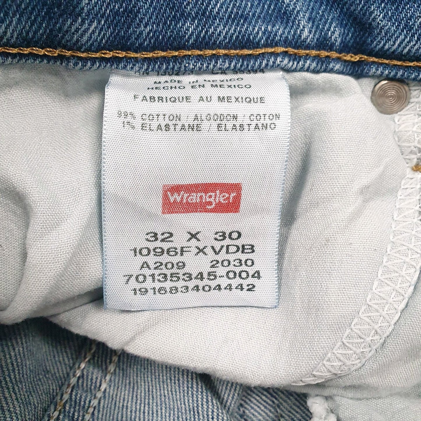 Mens Blue Wrangler   Jeans