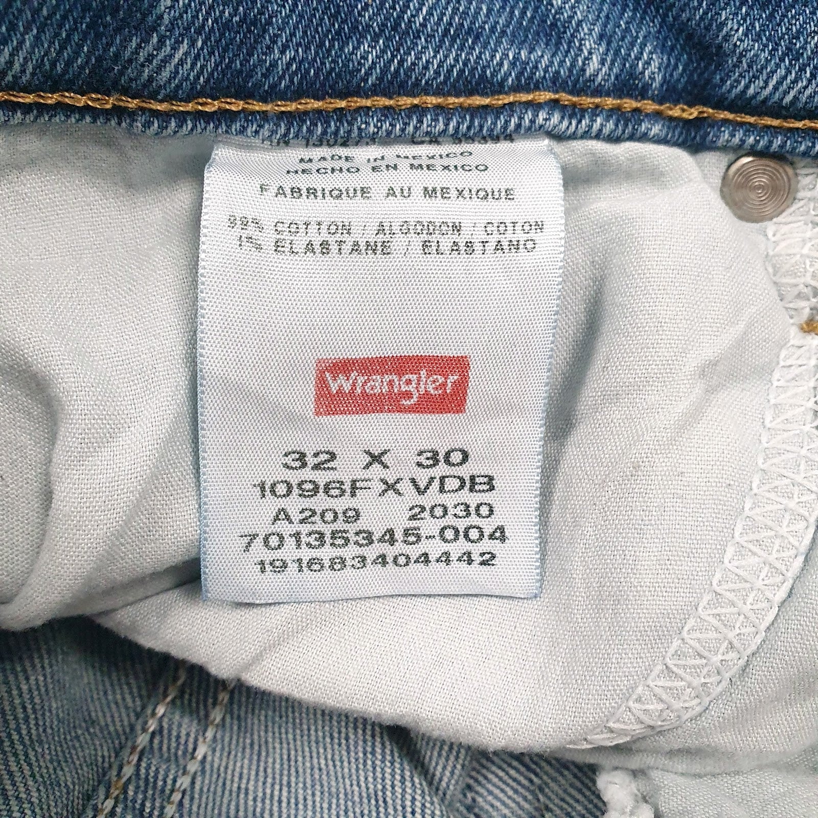 Mens Blue Wrangler   Jeans