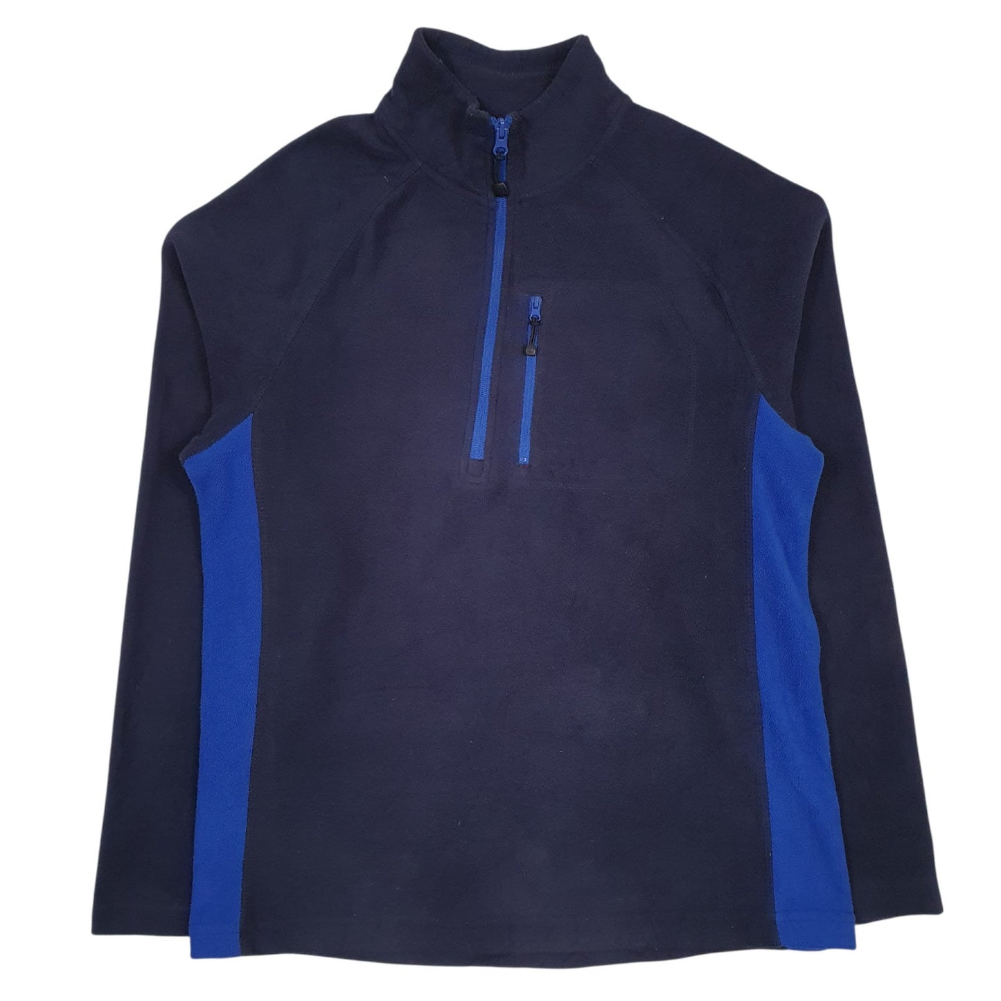 Mens Navy Starter  Quarter Zip Jumper