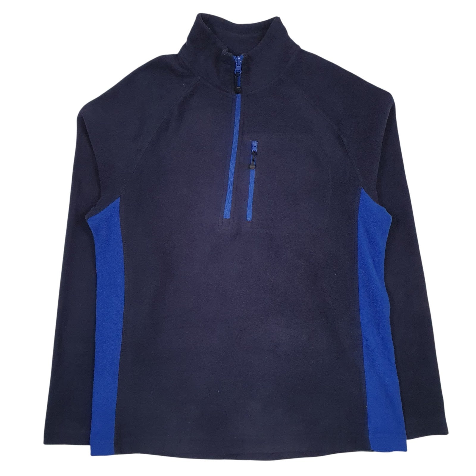 Mens Navy Starter  Quarter Zip Jumper