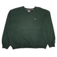 Mens Green Champion  Crewneck Jumper