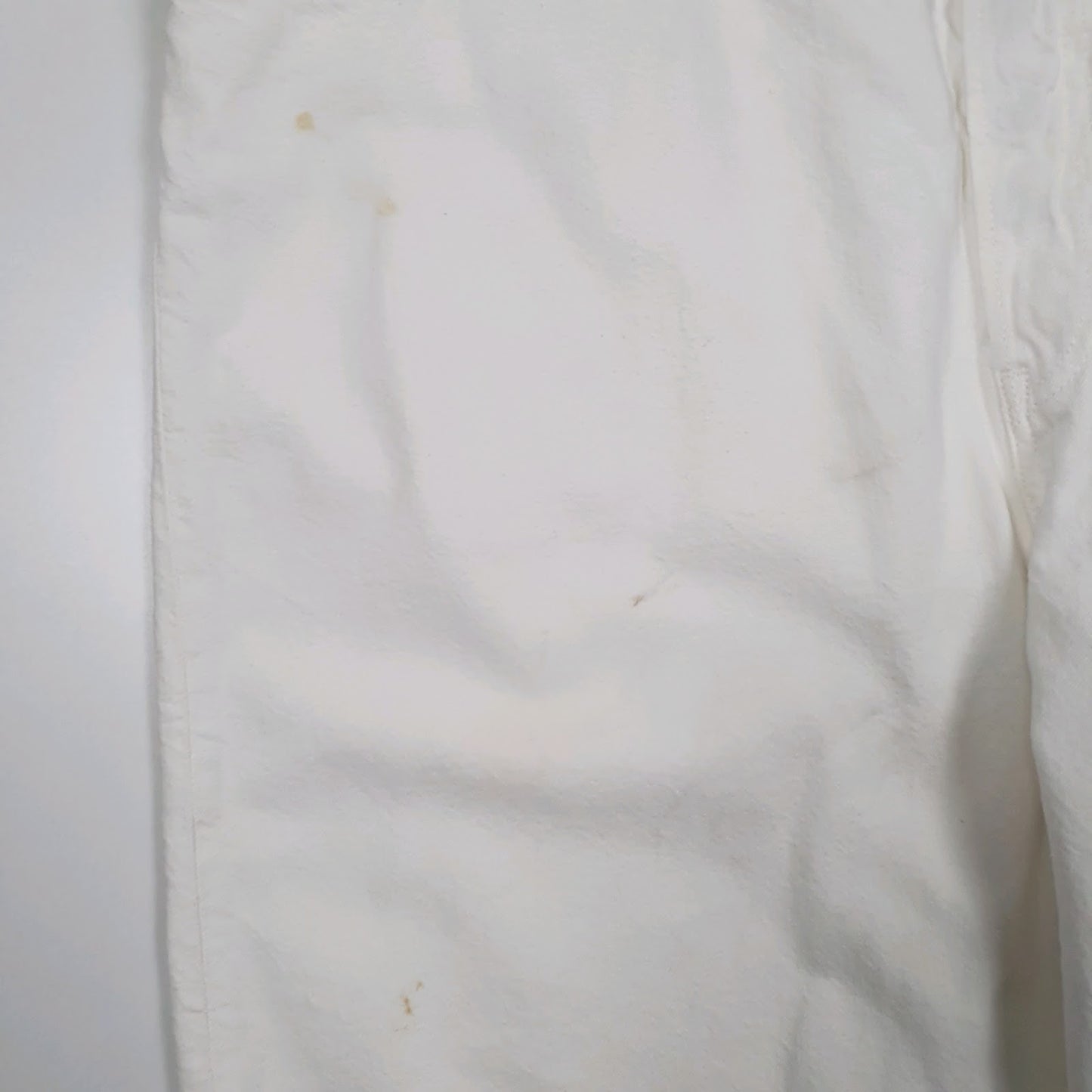 Mens White Levis 501  Shorts