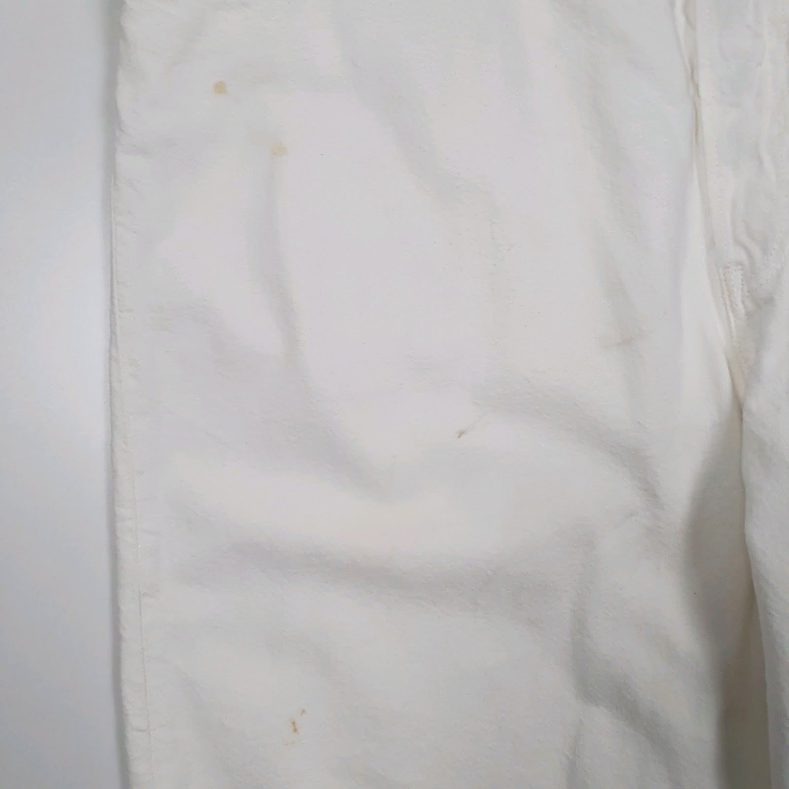 Mens White Levis 501  Shorts