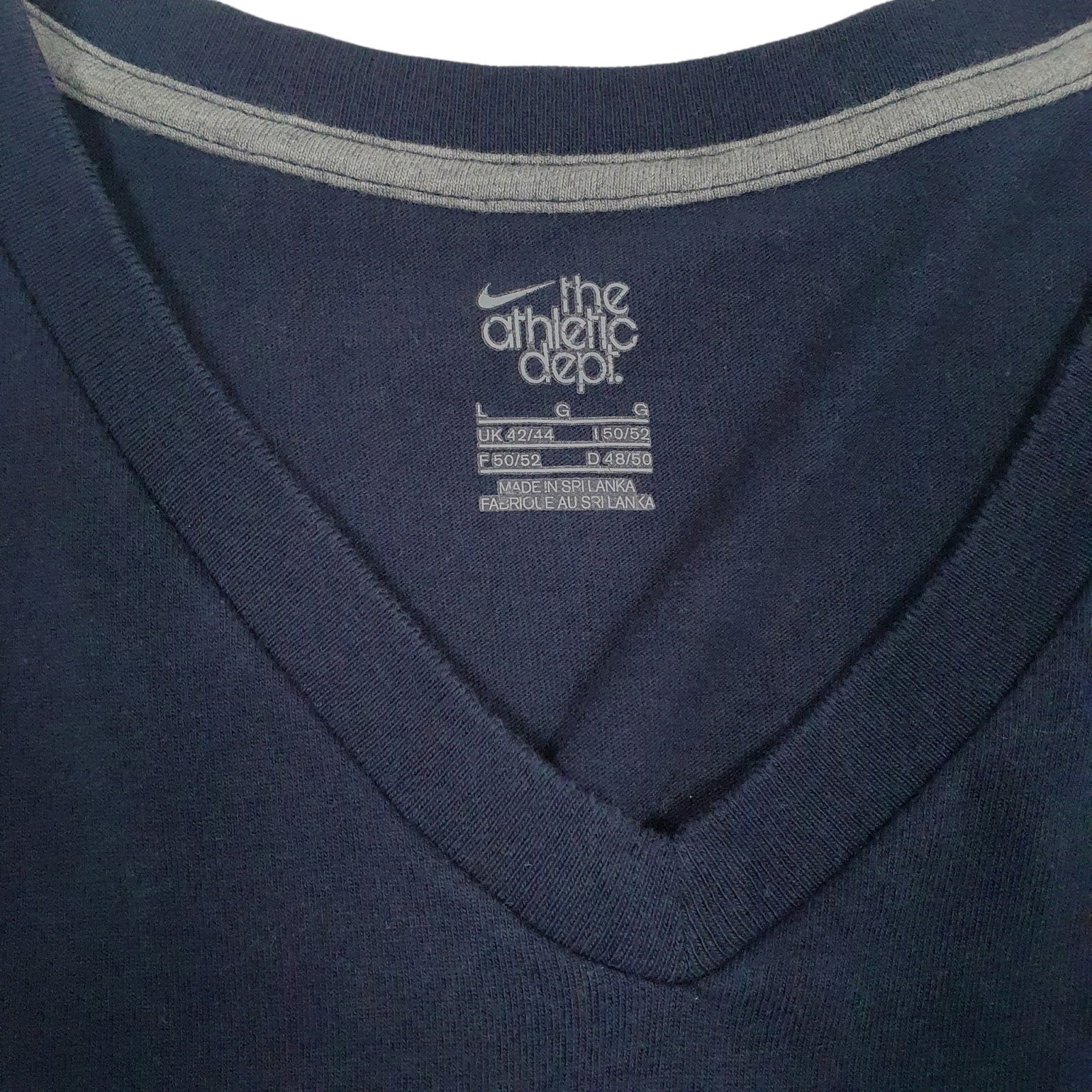 Mens Navy Nike   T Shirt