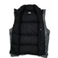 Mens Grey The North Face Nuptse Gilet Vest Bodywarmer  Coat