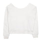 Womens White Champion  Crewneck Jumper