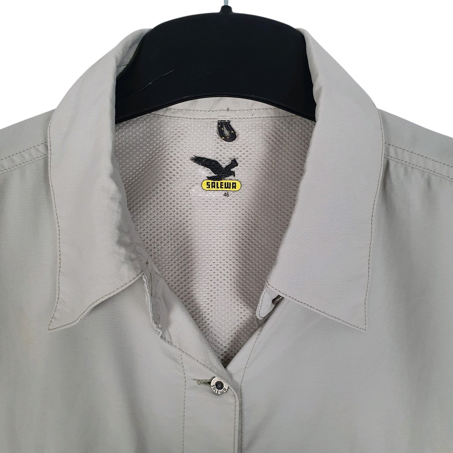 Womens Grey Salewa Hiking Walking  Shirt