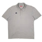 Mens Grey Kappa  Short Sleeve Polo Shirt