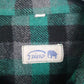 Mens Green Rhino Vintage Flannel  Shirt