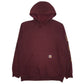 Mens Burgundy Carhartt  Hoodie Jumper