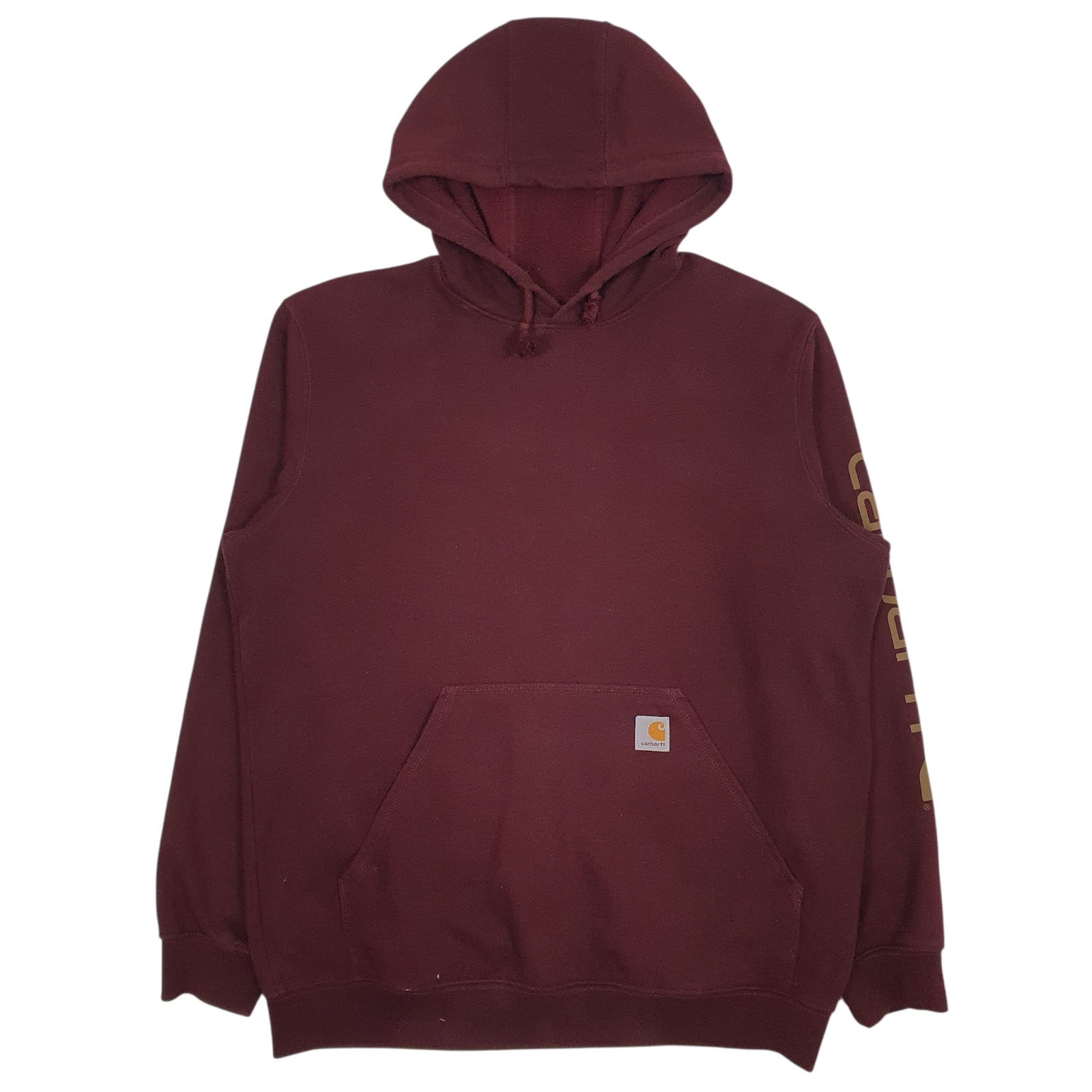 Mens Burgundy Carhartt  Hoodie Jumper