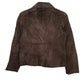 Womens Grey Yessica C&A Suede Blazer  Coat