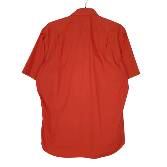 Mens Orange Hugo Boss   Shirt