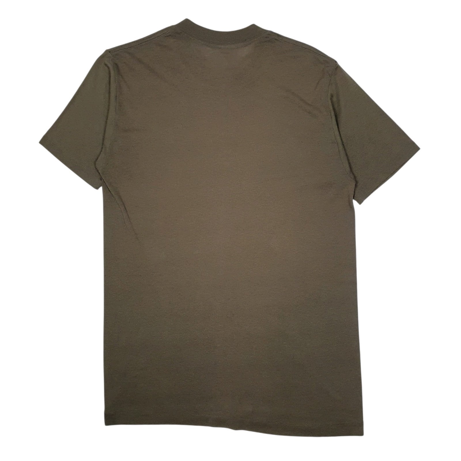 Mens Green Unbranded Military Hoodie T Shirt