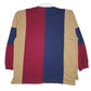 Mens Brown Brittany Bay Rugby  Polo Shirt