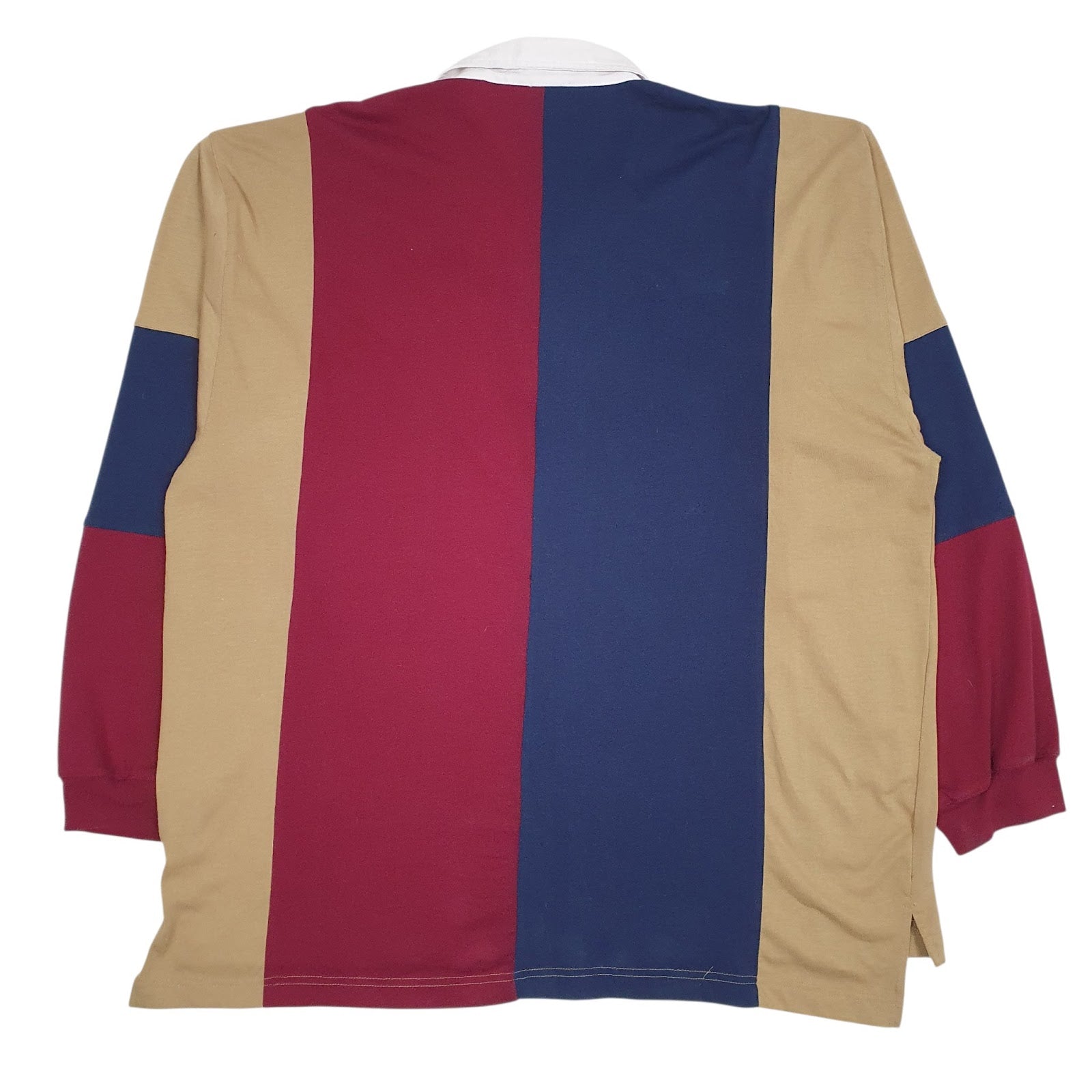 Mens Brown Brittany Bay Rugby  Polo Shirt