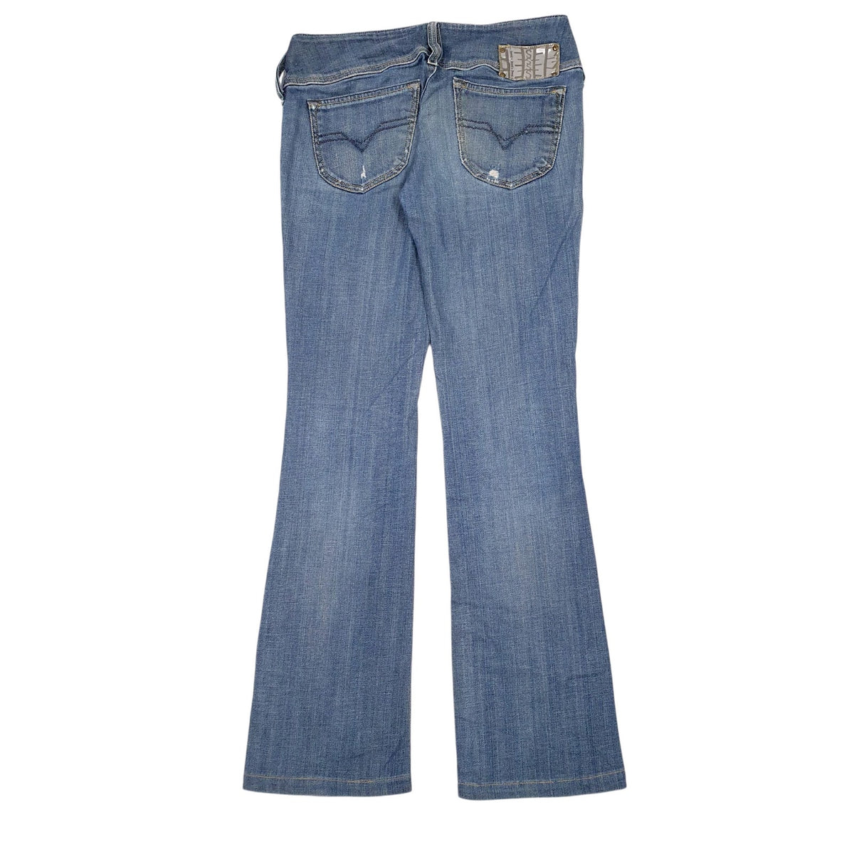 Womens Blue Diesel Distressed  Jeans