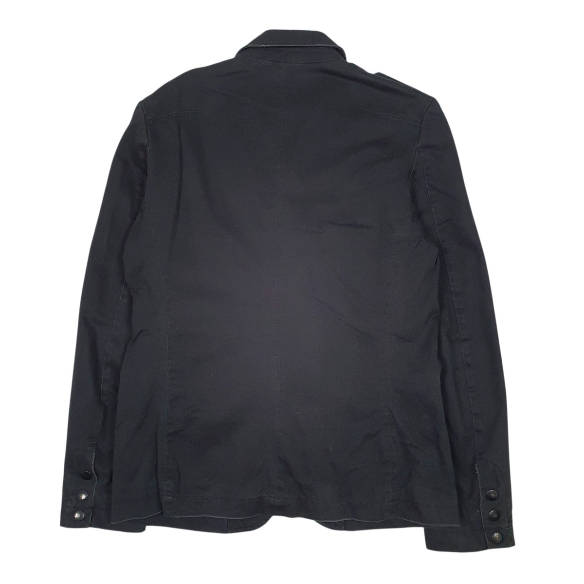 Womens Black Diesel Military  Coat
