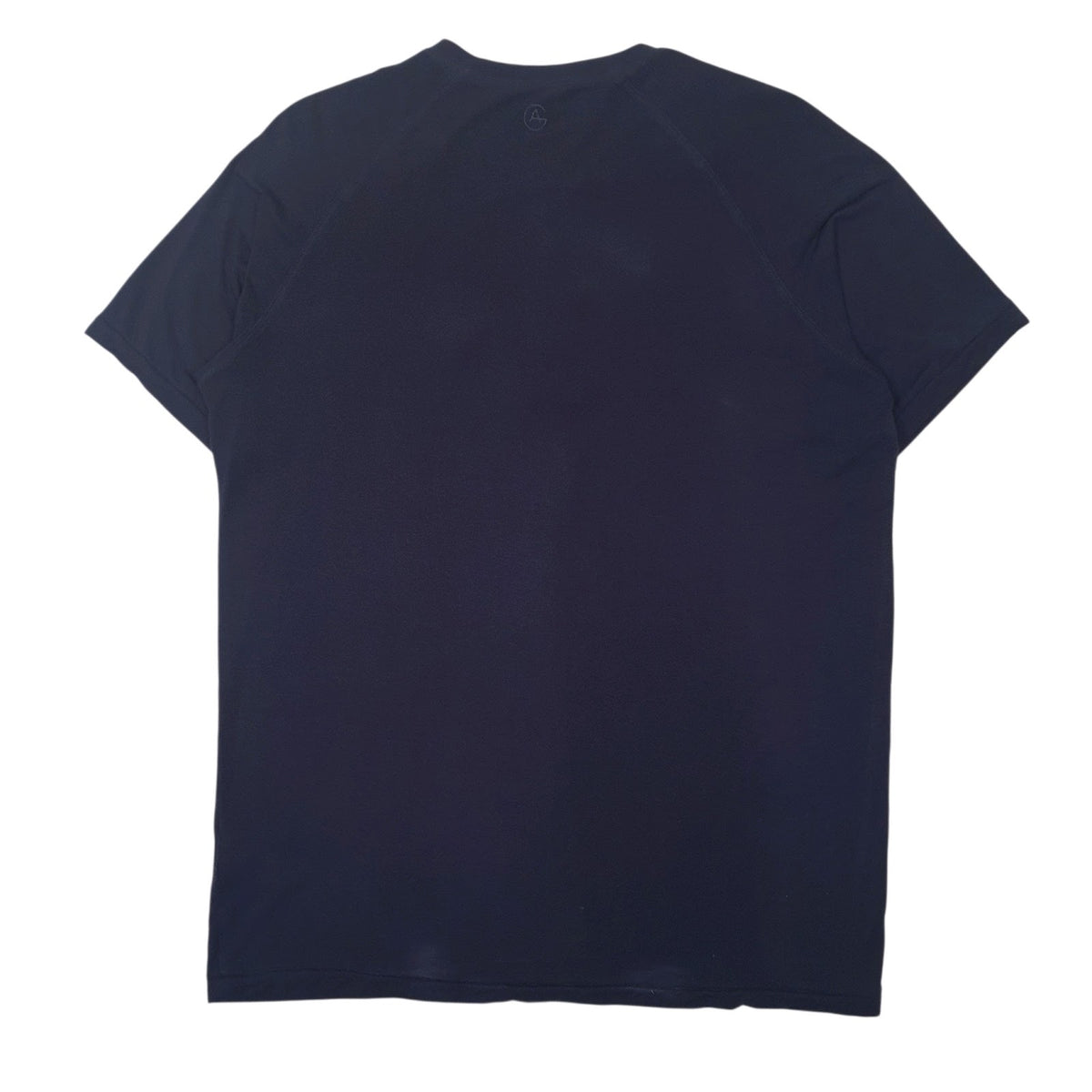 Womens Navy Armani Henley  T Shirt
