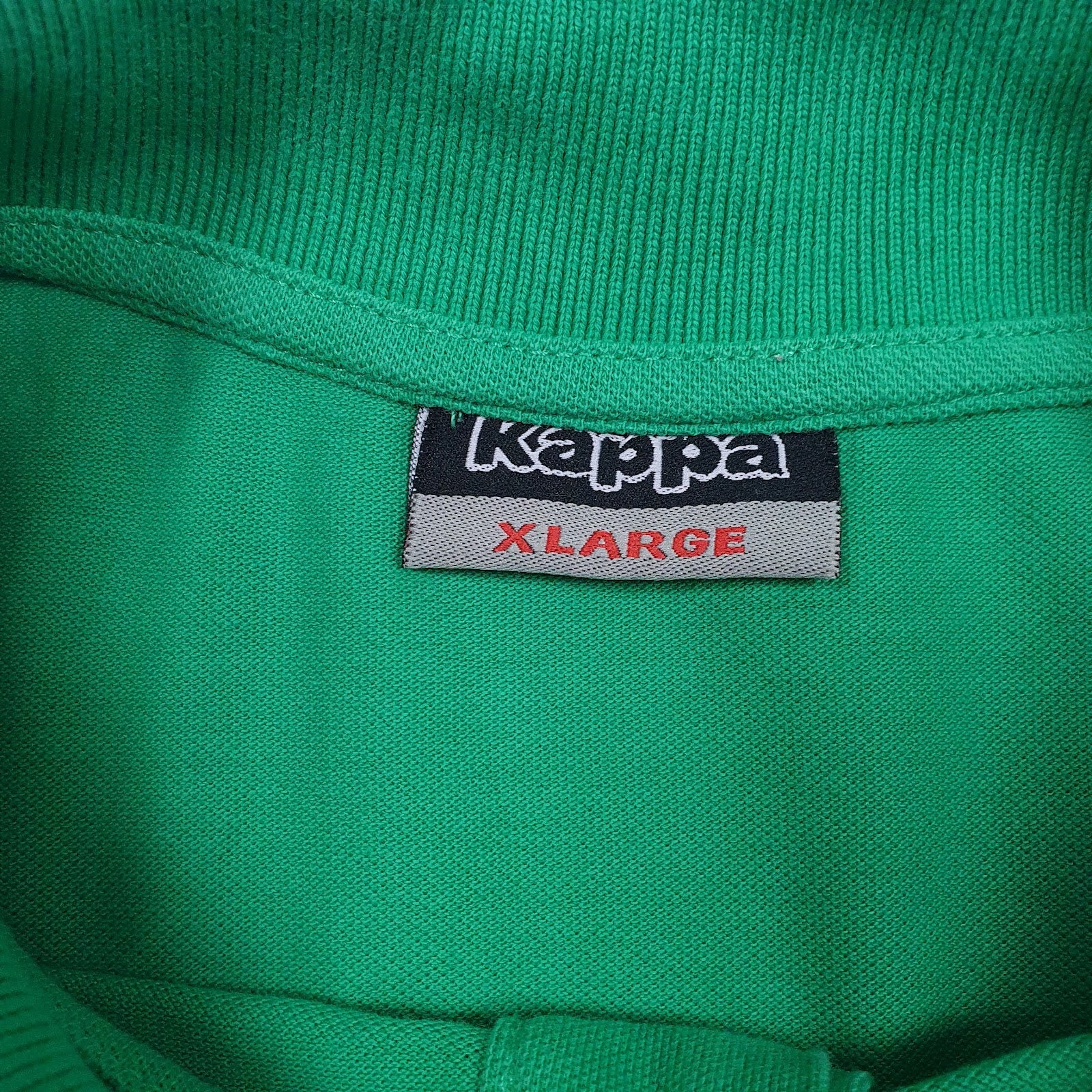 Mens Green Kappa   Polo Shirt