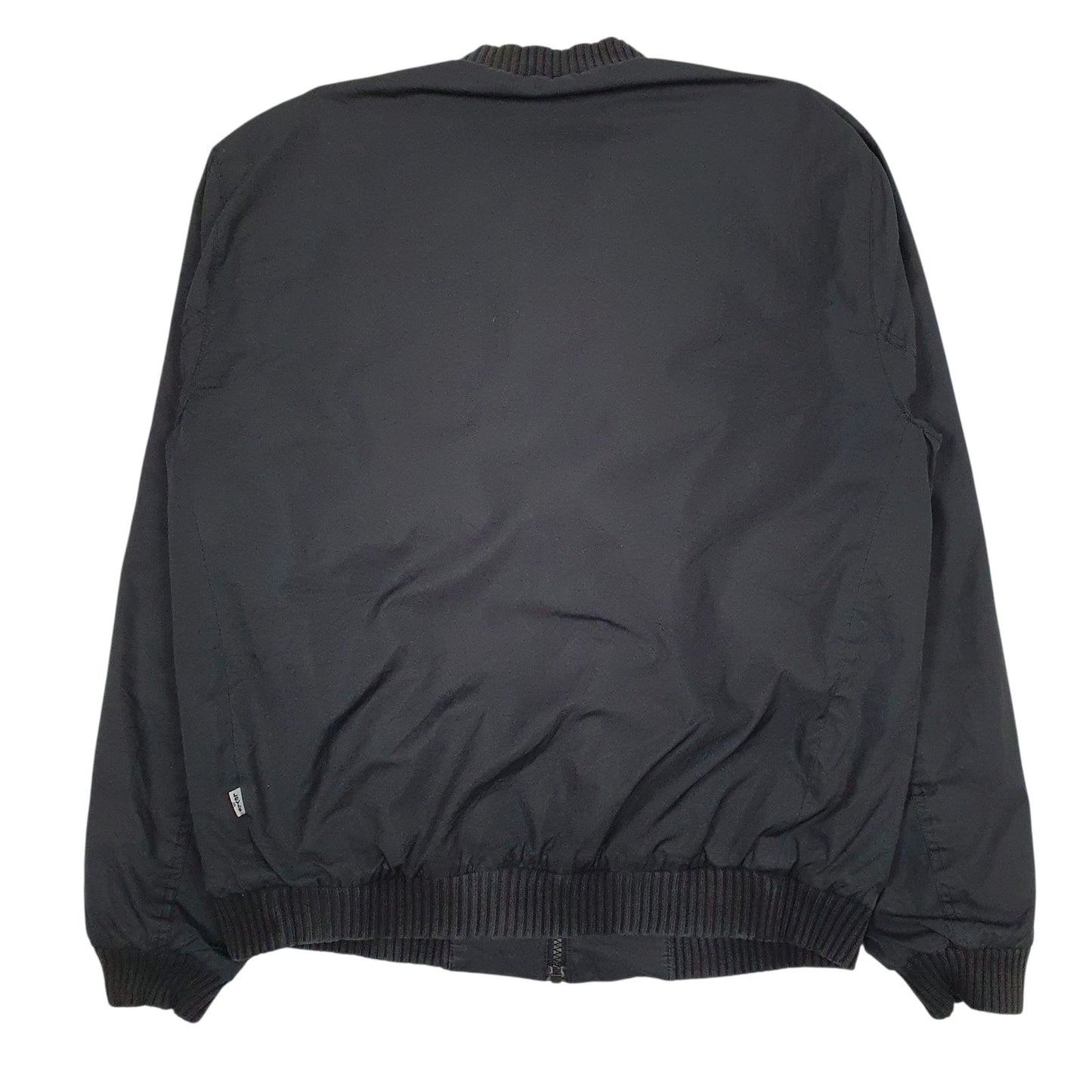 Mens Black Levis   Coat
