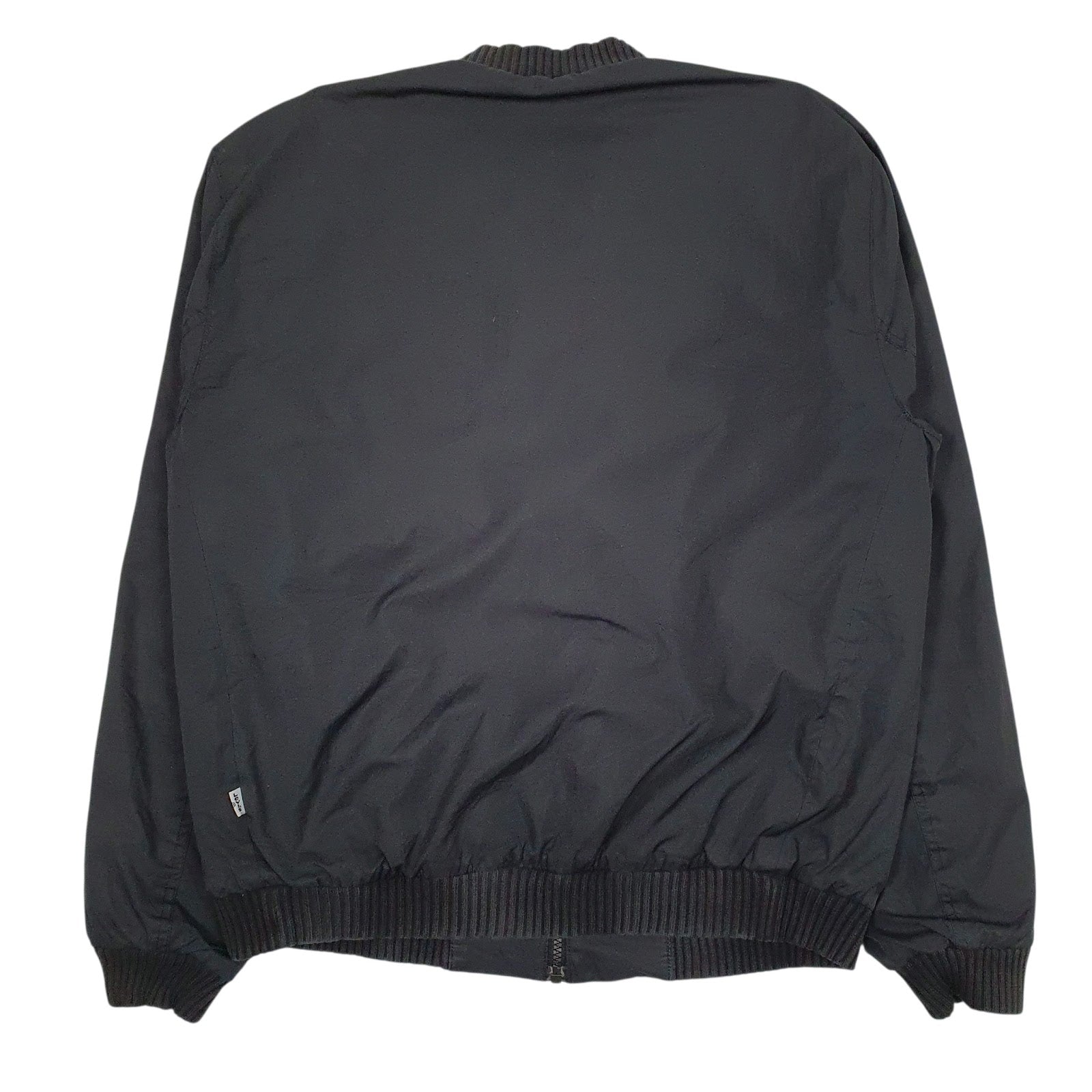 Mens Black Levis   Coat