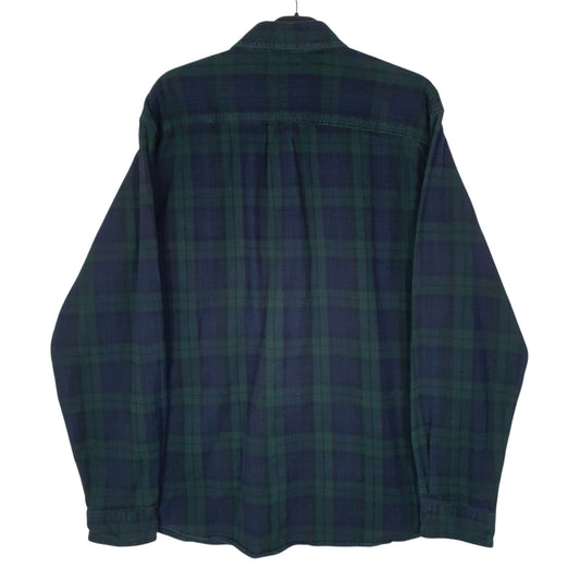 Mens Navy L.L.Bean Flannel  Shirt