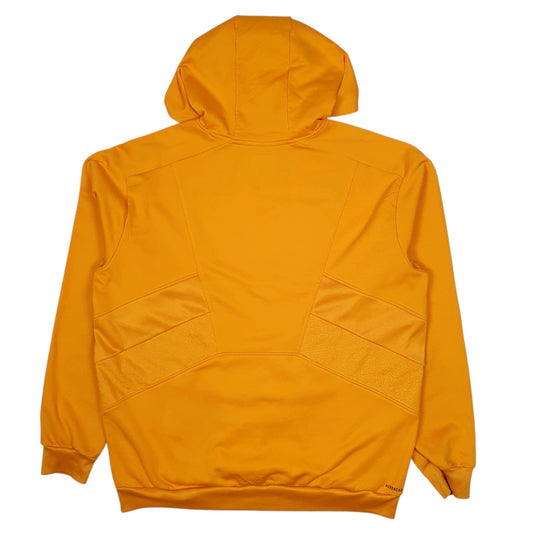 Mens Yellow Adidas Central Michigan Hoodie Jumper