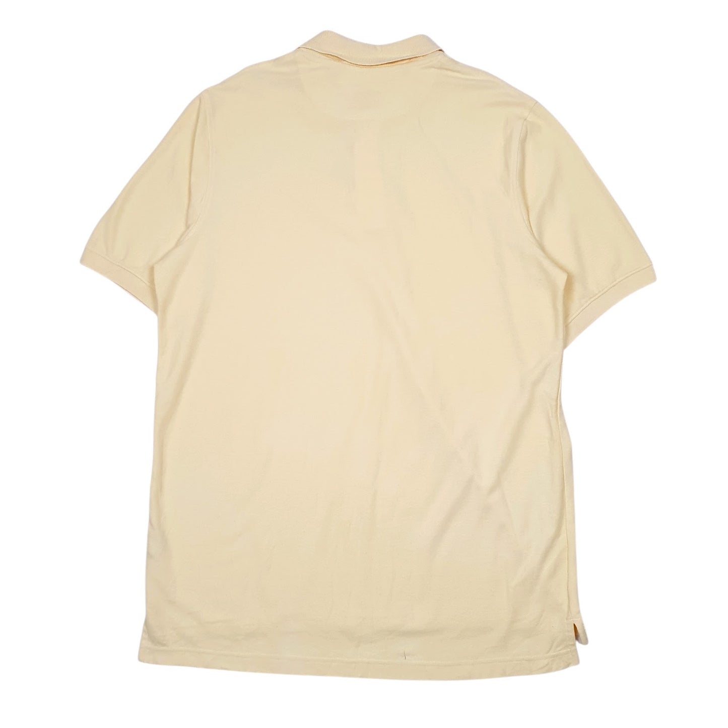 Mens Yellow Croft & Barrow   Polo Shirt