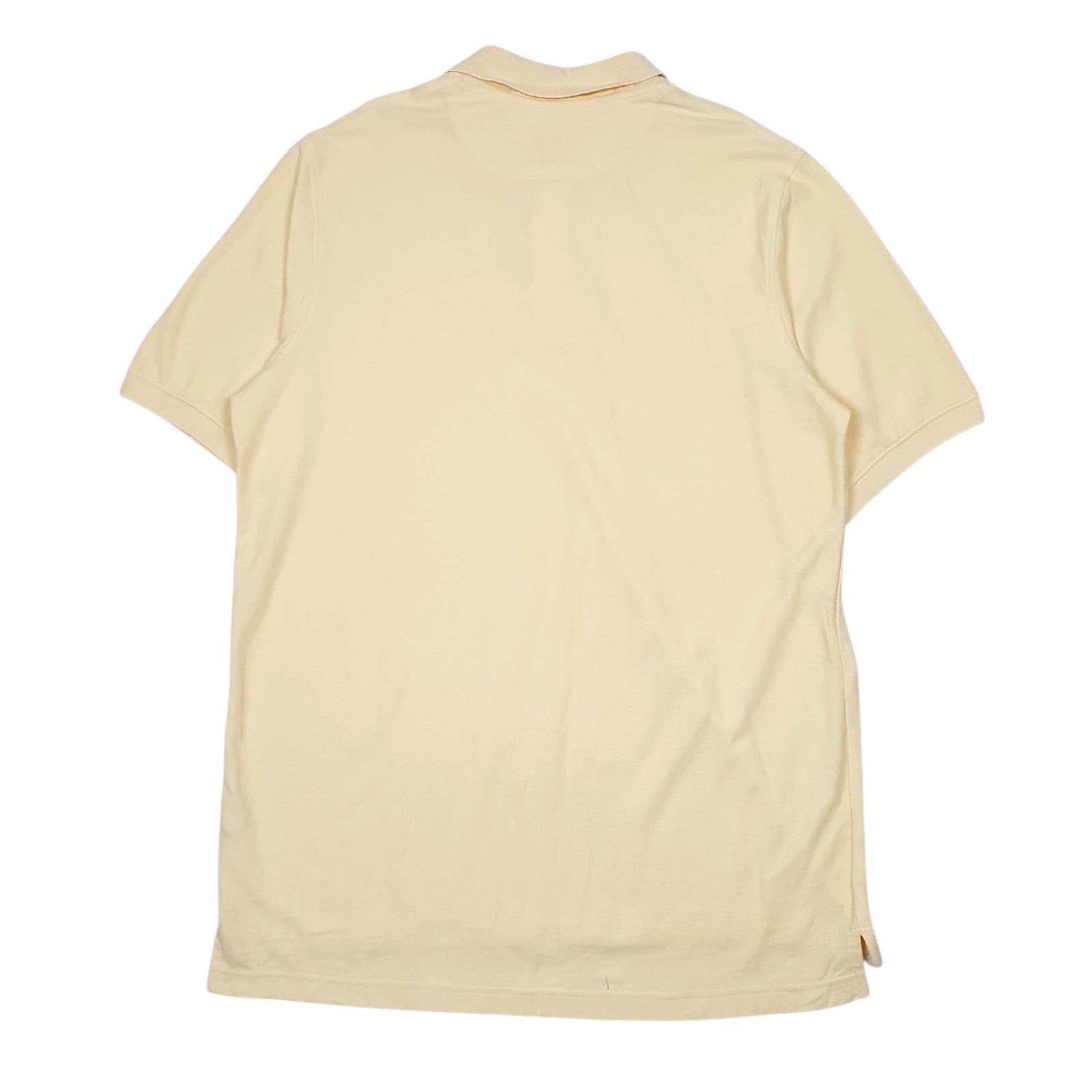 Mens Yellow Croft & Barrow   Polo Shirt
