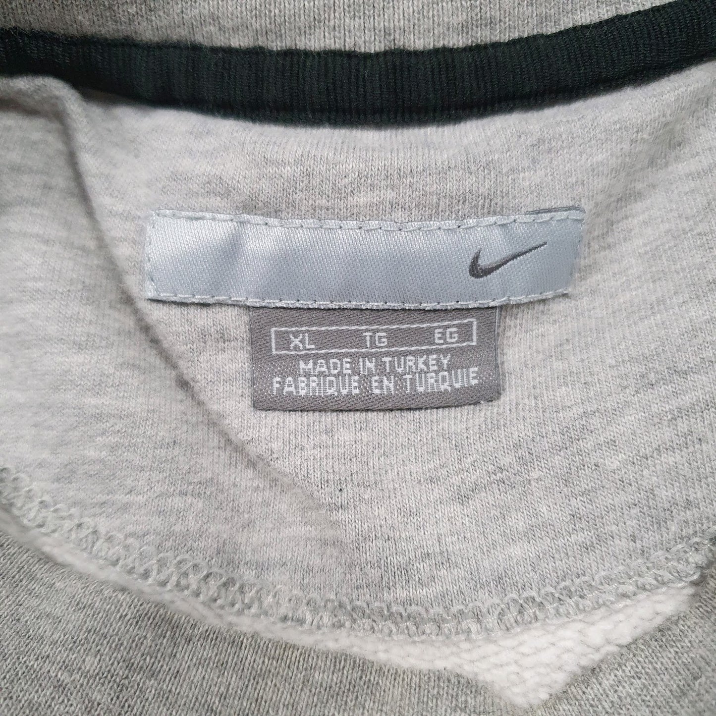 Mens Grey Nike Vintage 00s Crewneck Jumper