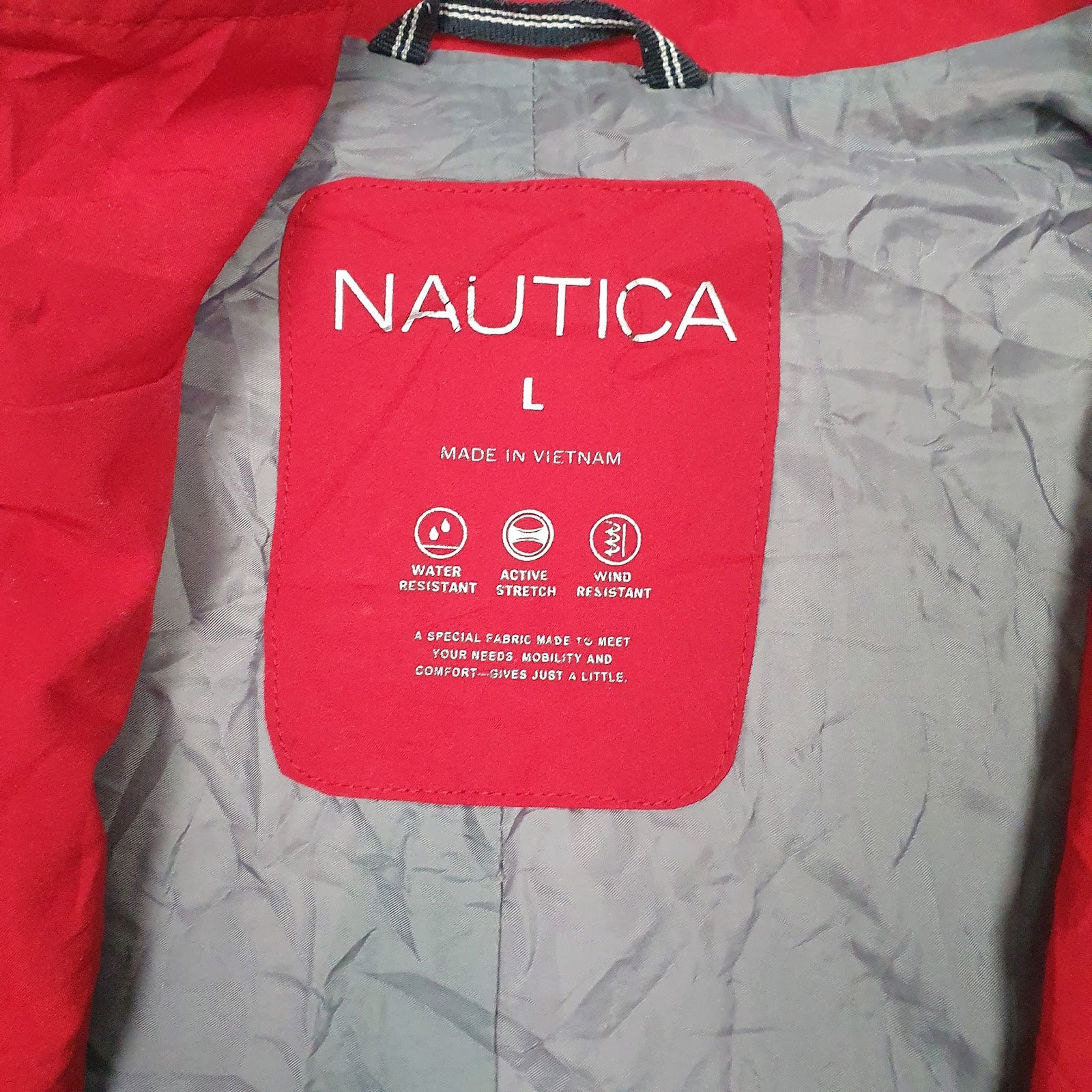 Mens Navy Nautica   Coat