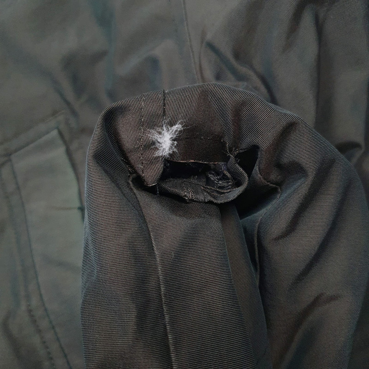 Mens Green Woolrich   Coat