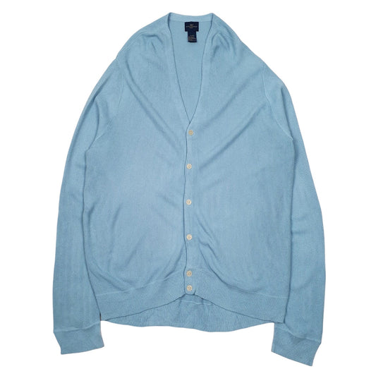 Mens Blue Dockers Golf Cardigan Jumper