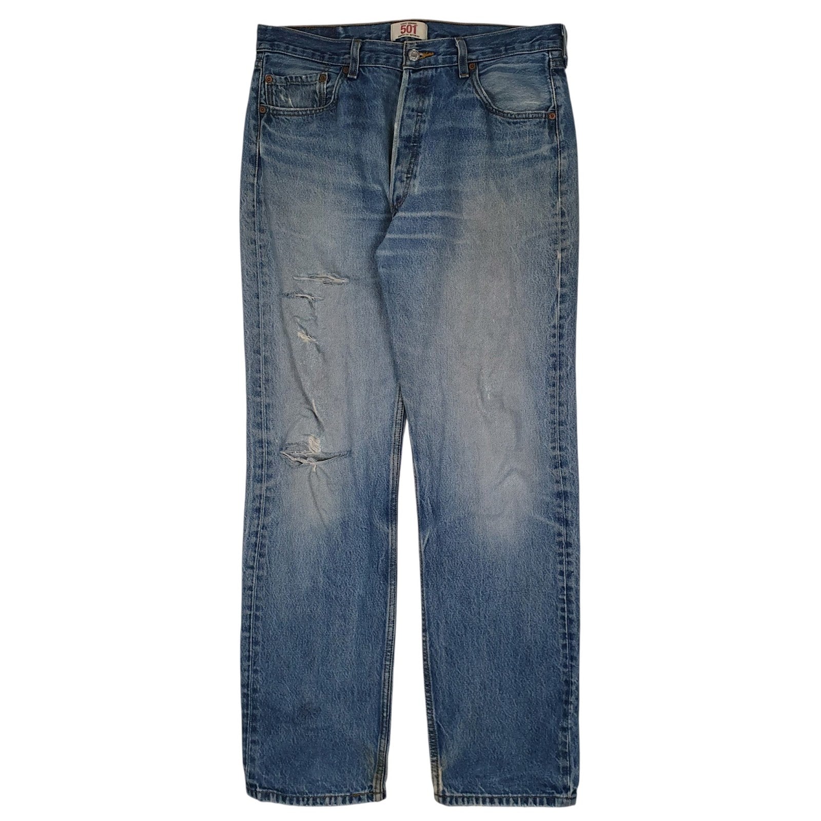 Mens Blue Levis Vintage 90s 501 JeansW36 L33