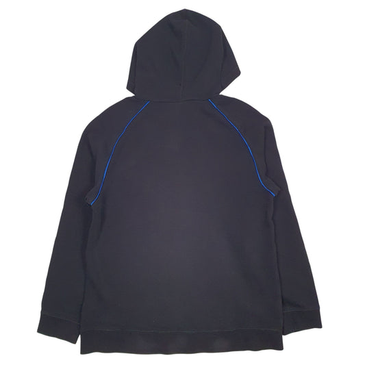 Womens Black Nike Spellout Hoodie Jumper