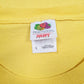 Mens Yellow Fruit Of The Loom Tecumseh Basketball  T Shirt