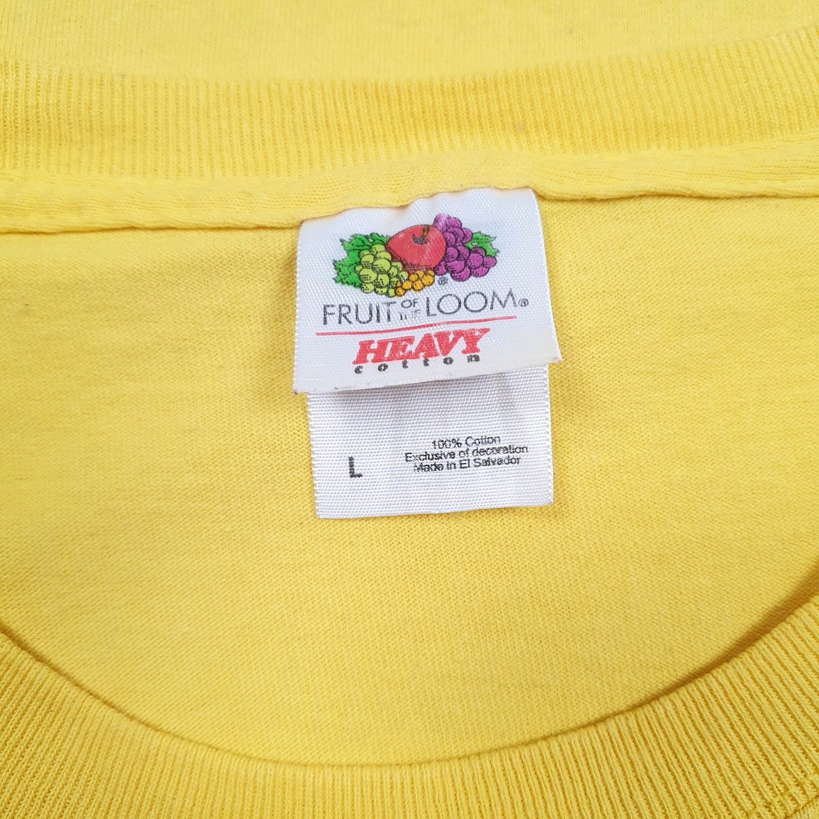 Mens Yellow Fruit Of The Loom Tecumseh Basketball  T Shirt
