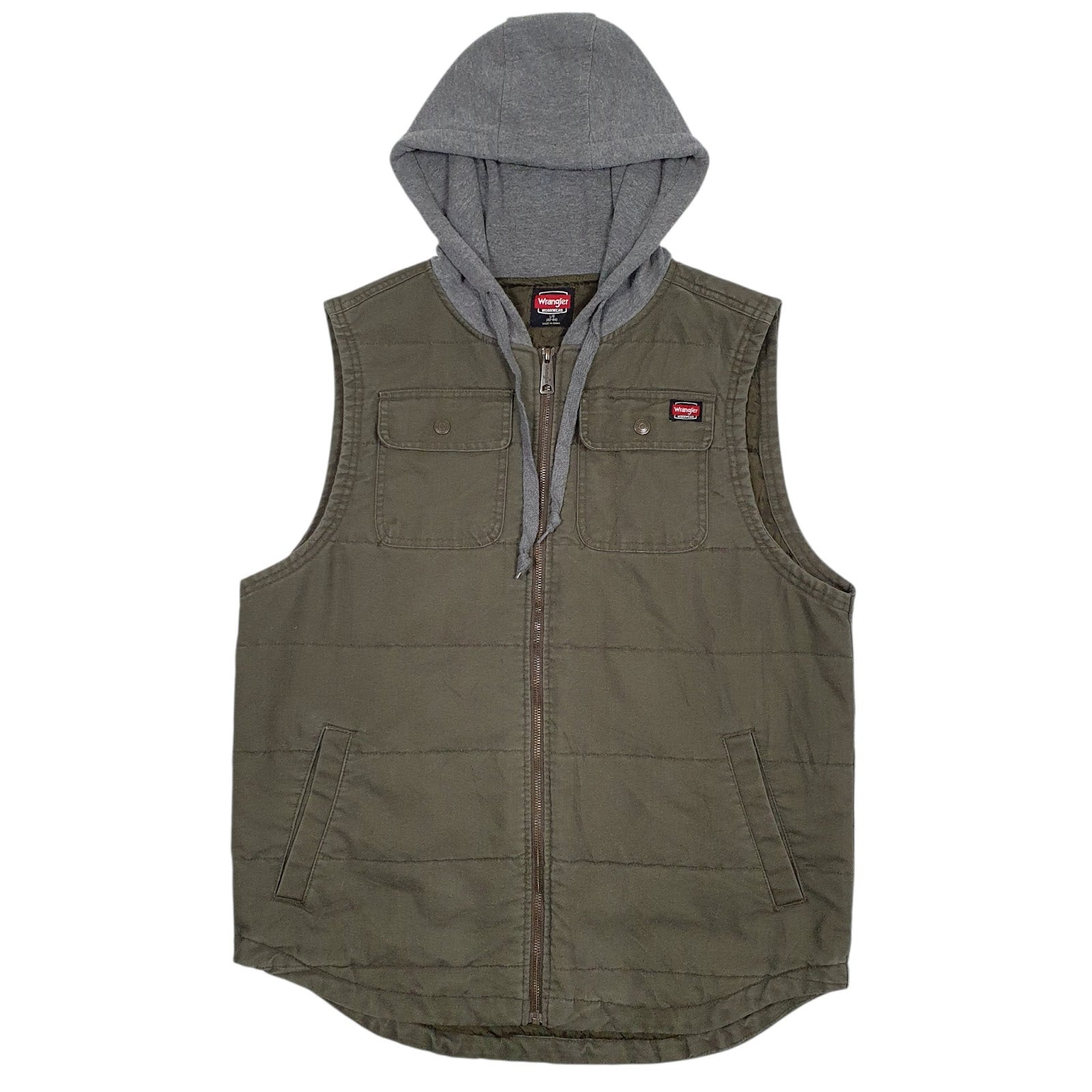 Mens Green Wrangler   Coat