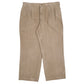 Mens Brown Woolrich Pleated Corduroy Trousers