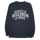 Mens Black MV Sport University Of Wisconsin La Crosse Long Sleeve T Shirt