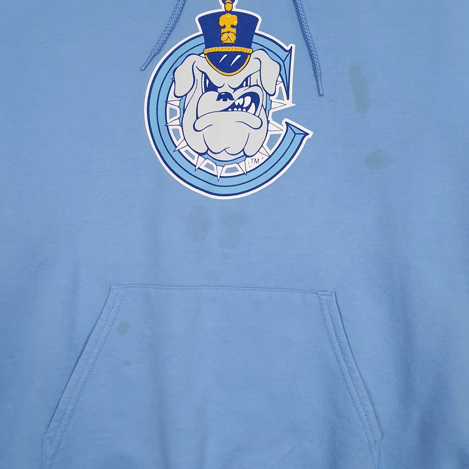 Womens Blue Champion  Hoodie Jumper