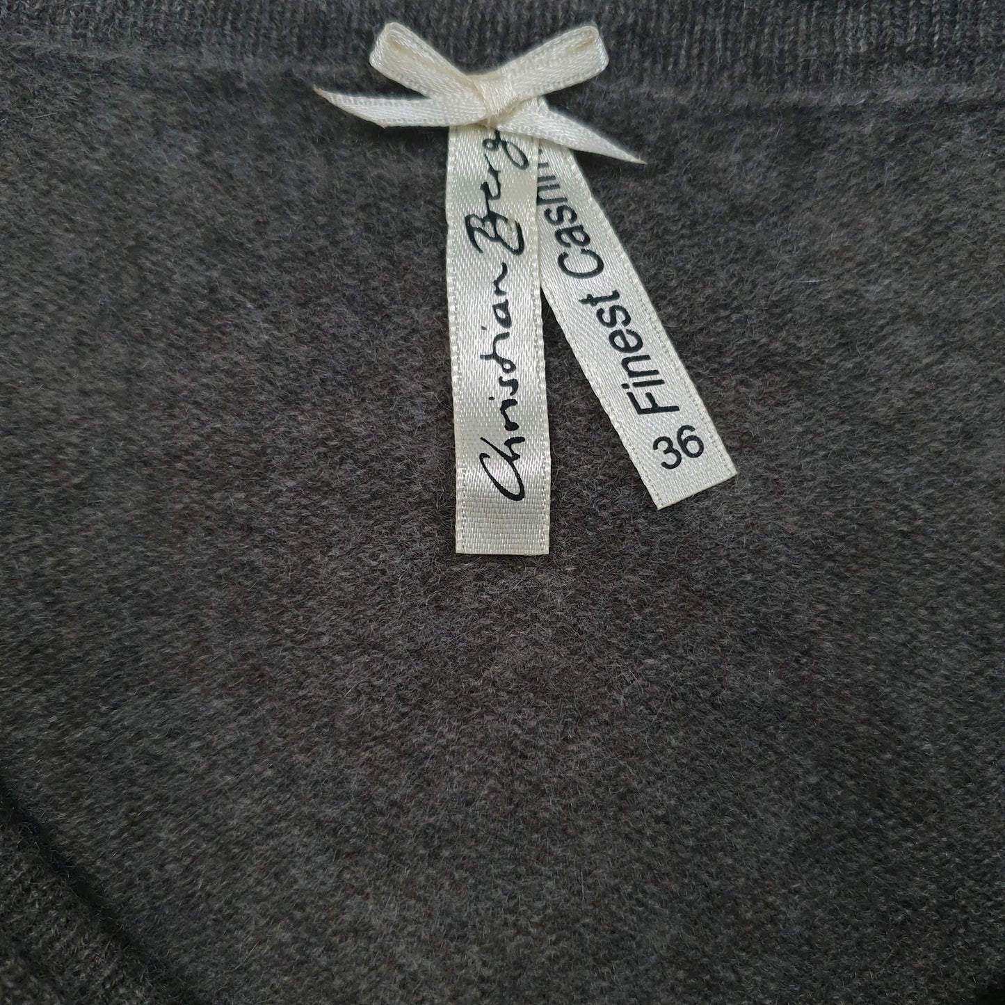 Womens Grey Christian Berg Cardigan  Dress