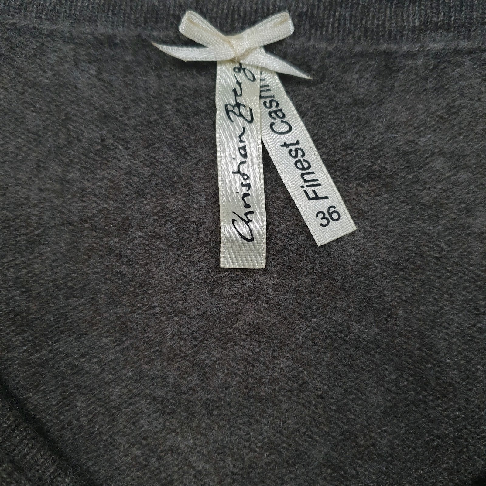 Womens Grey Christian Berg Cardigan  Dress