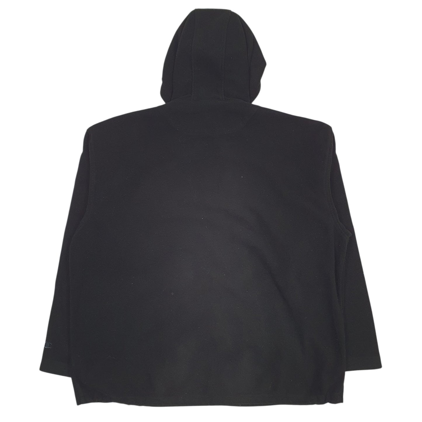 Mens Black Champion  Full Zip Jumper
