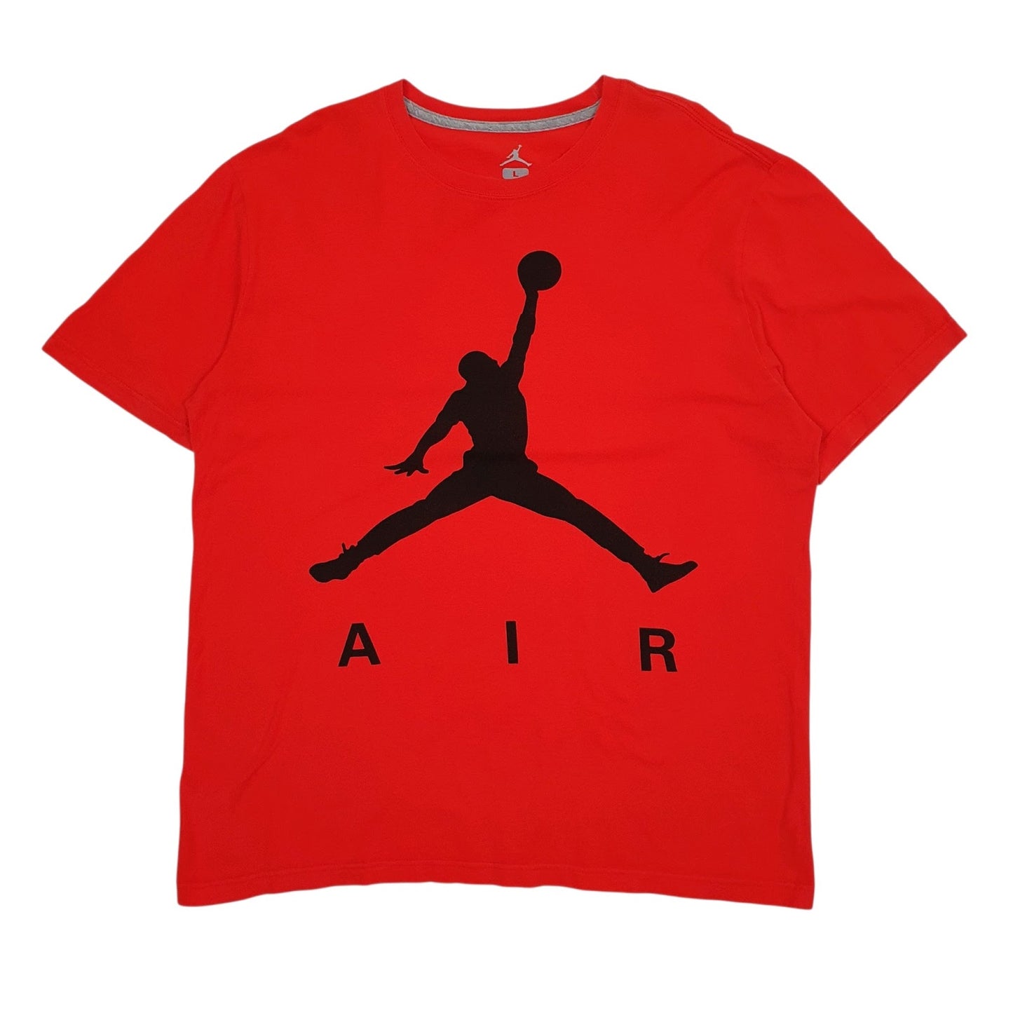 Mens Red Nike Air Jordan  Short Sleeve T Shirt