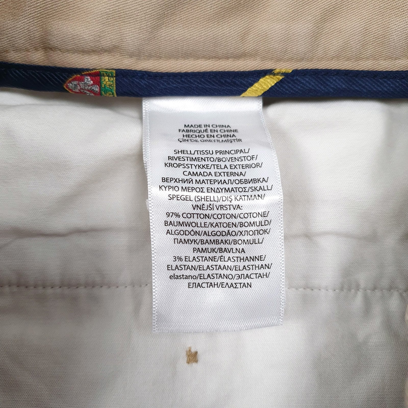 Mens Brown Polo Ralph Lauren   Trousers